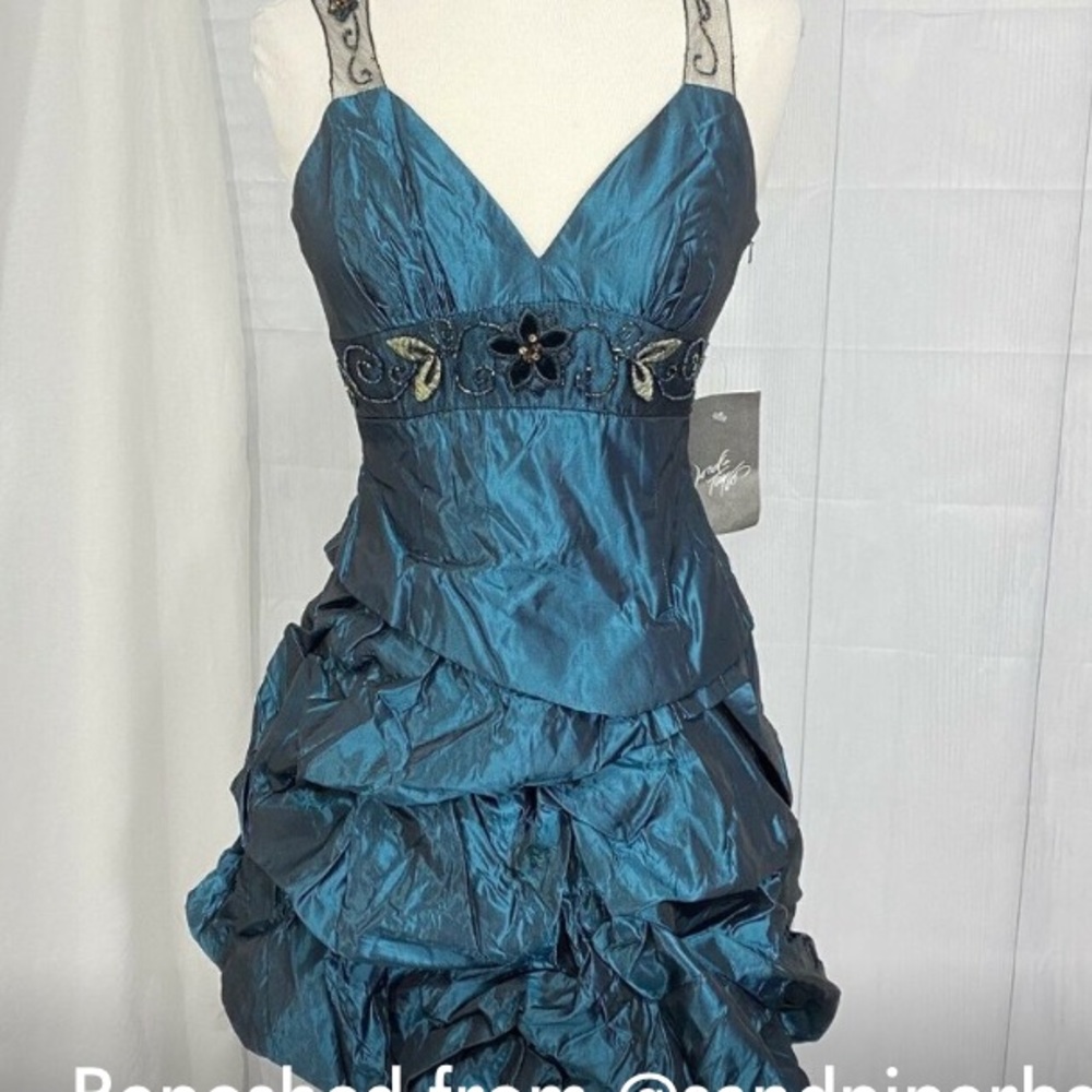 Jessica McClintock 2 Vintage NEW Old Stock $198